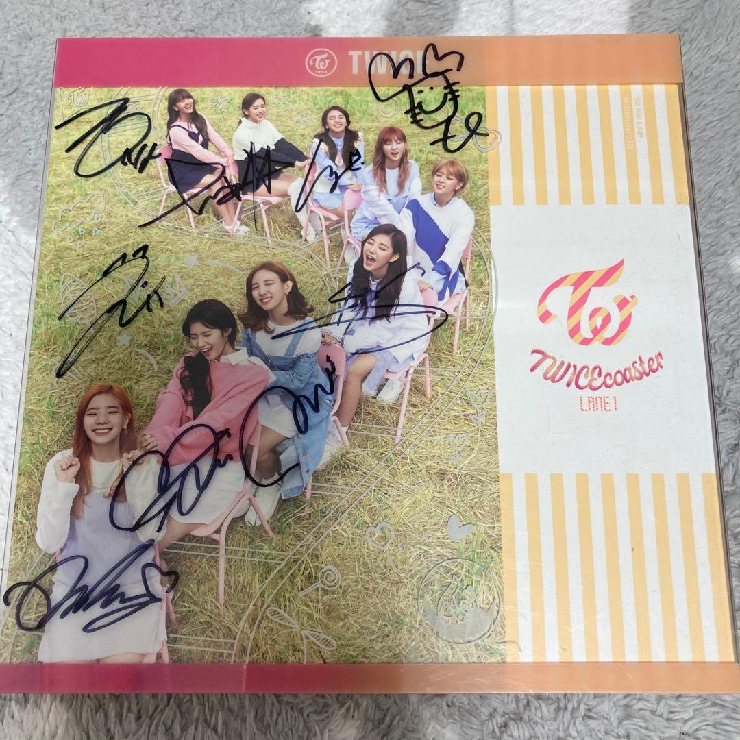 TWICEcoaster サイン入り TWICE