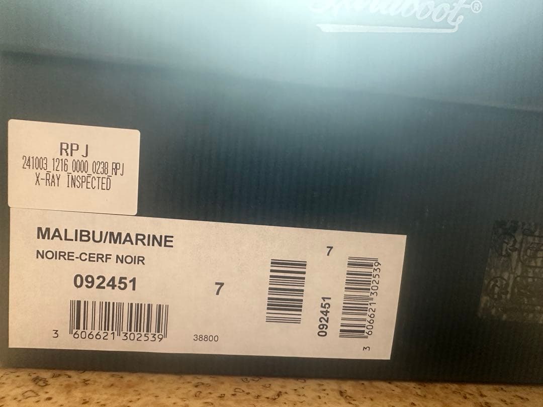 パラブーツ　マリブ