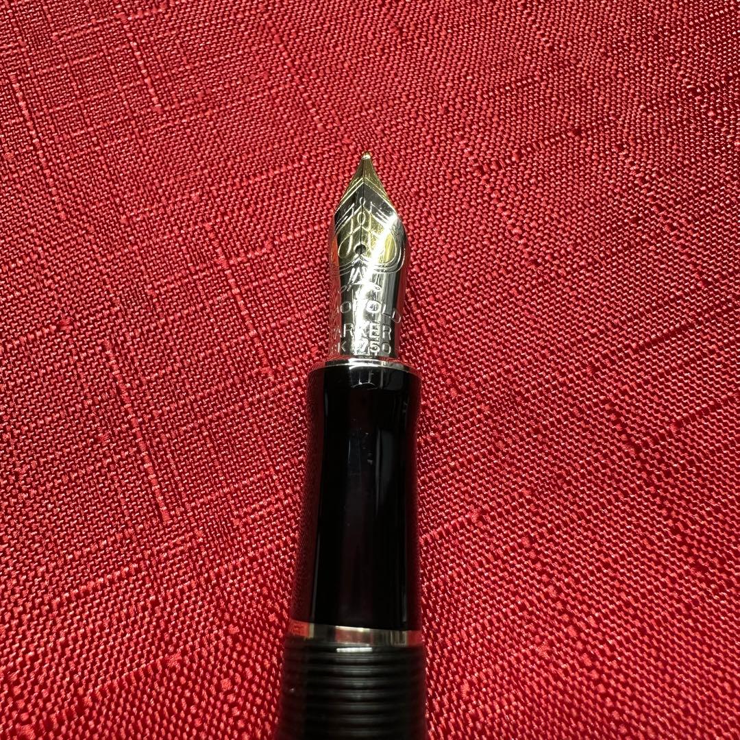 らじ パーカー デュオフォールド 18金 万年筆 PARKER 新品
