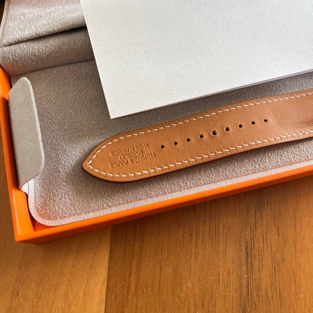 45㎜　Apple Watch エルメス　ブラウン　ドゥブルトゥール