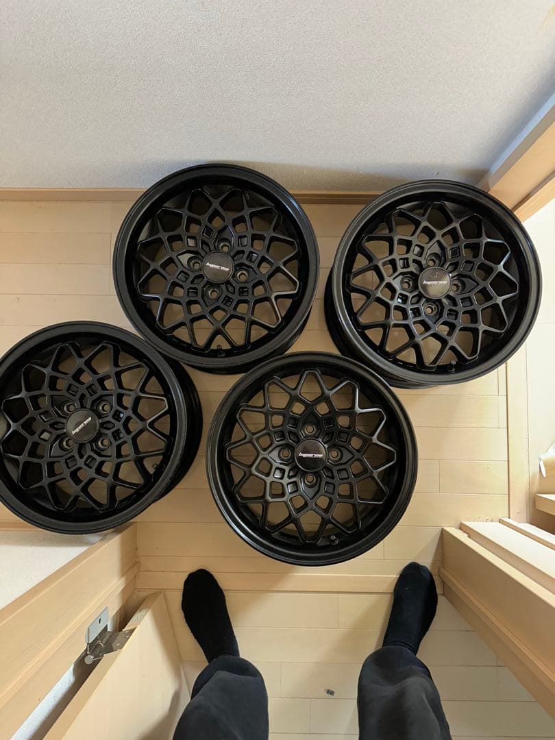 MLJ ハイペリオン　カルマ　15インチ　PCD100 7j +48