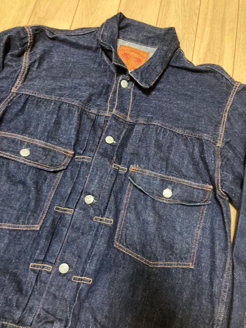 フルカウント 2102SS サイズ44 デニムジャケット　FULLCOUNT