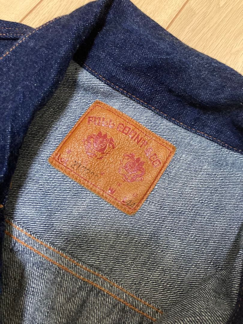 フルカウント 2102SS サイズ44 デニムジャケット　FULLCOUNT