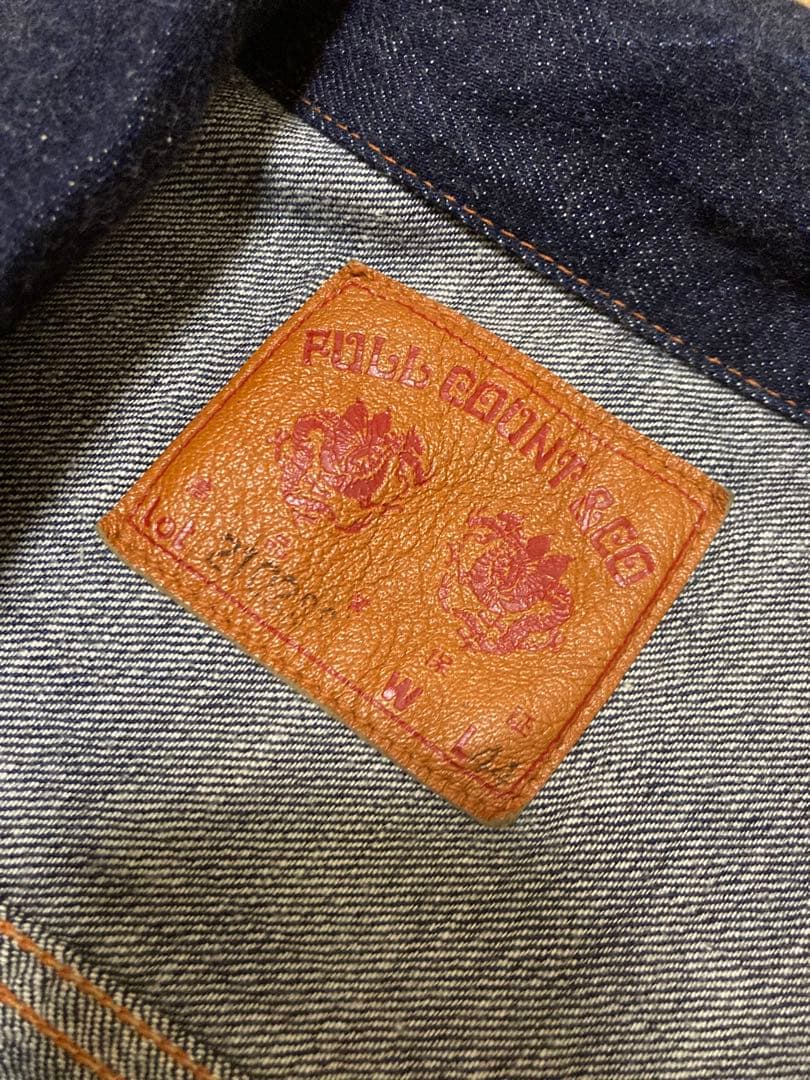 フルカウント 2102SS サイズ44 デニムジャケット　FULLCOUNT