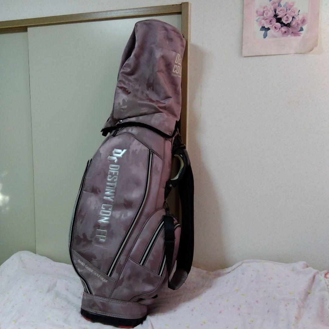 DESTINY CONCEPT キャディバッグ パープル迷彩