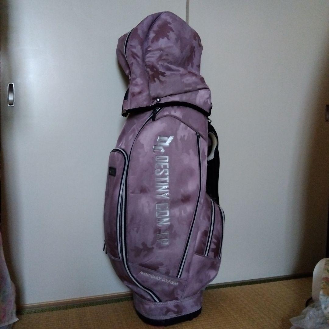 DESTINY CONCEPT キャディバッグ パープル迷彩