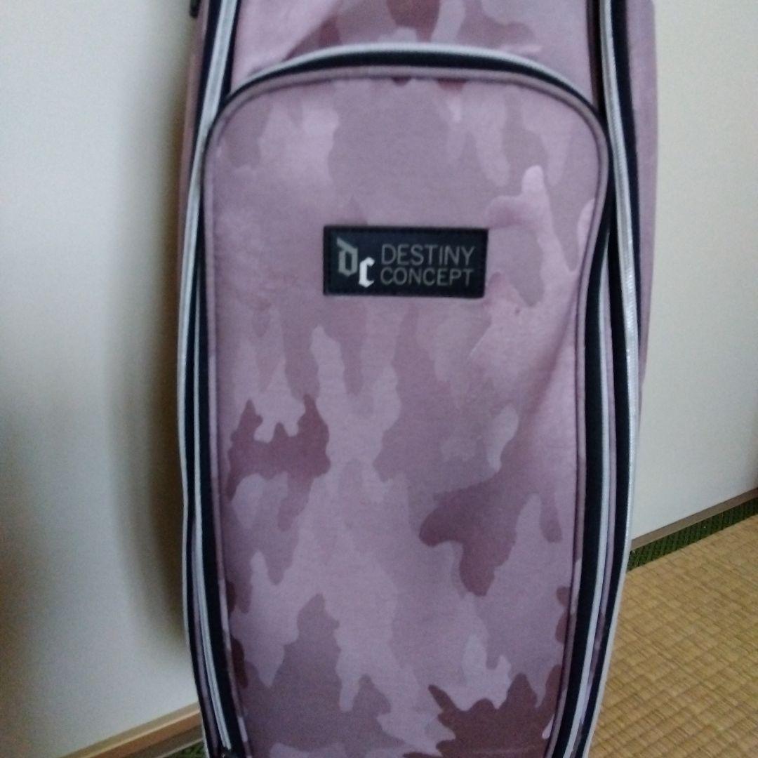 DESTINY CONCEPT キャディバッグ パープル迷彩