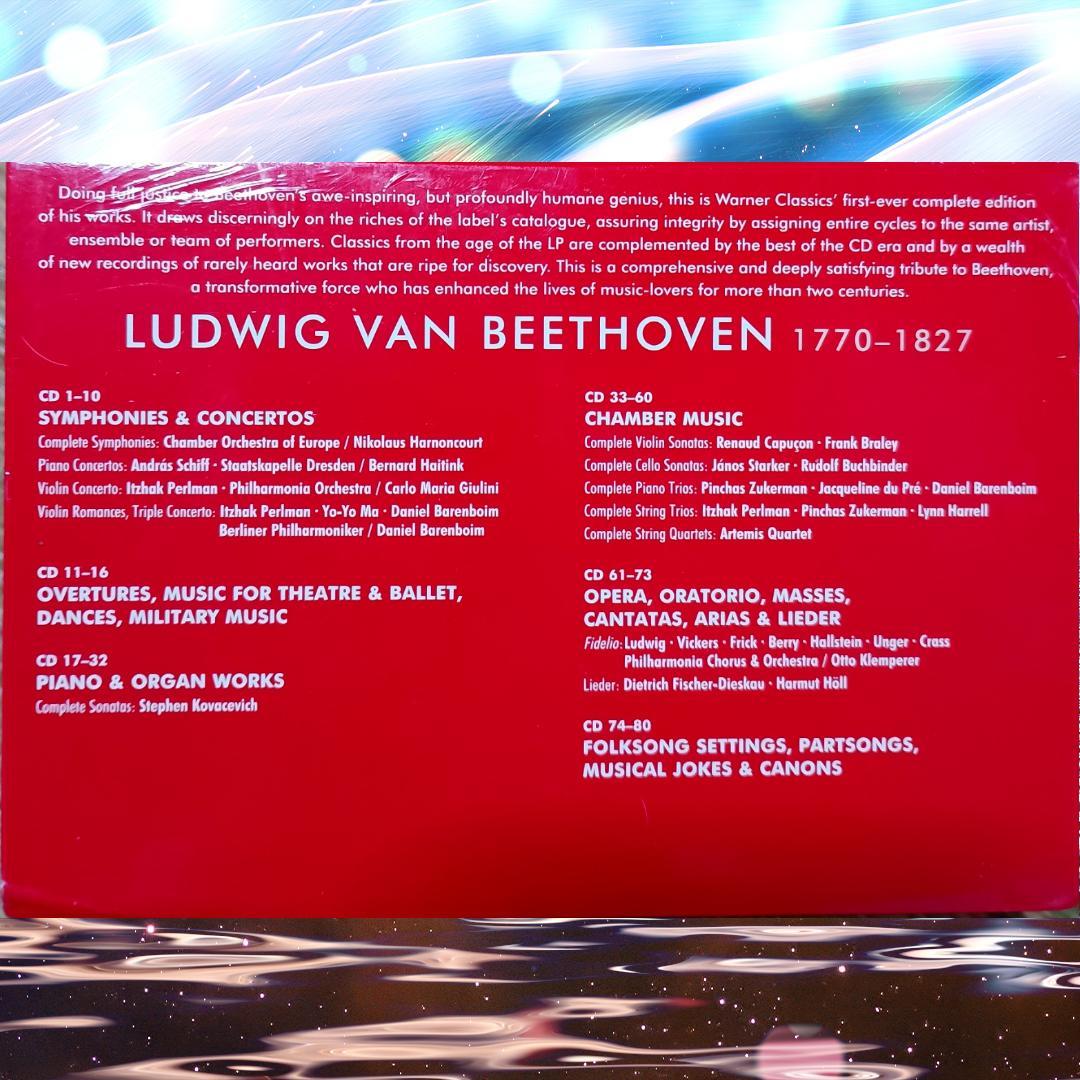 【未開封80CD】ベートーヴェン作品全集2020（ワーナークラシックの名盤です）