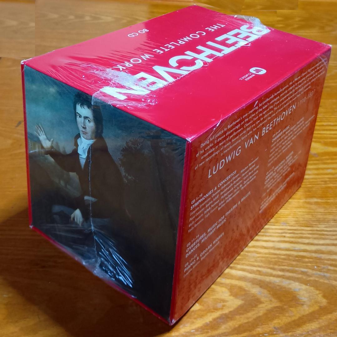 【未開封80CD】ベートーヴェン作品全集2020（ワーナークラシックの名盤です）