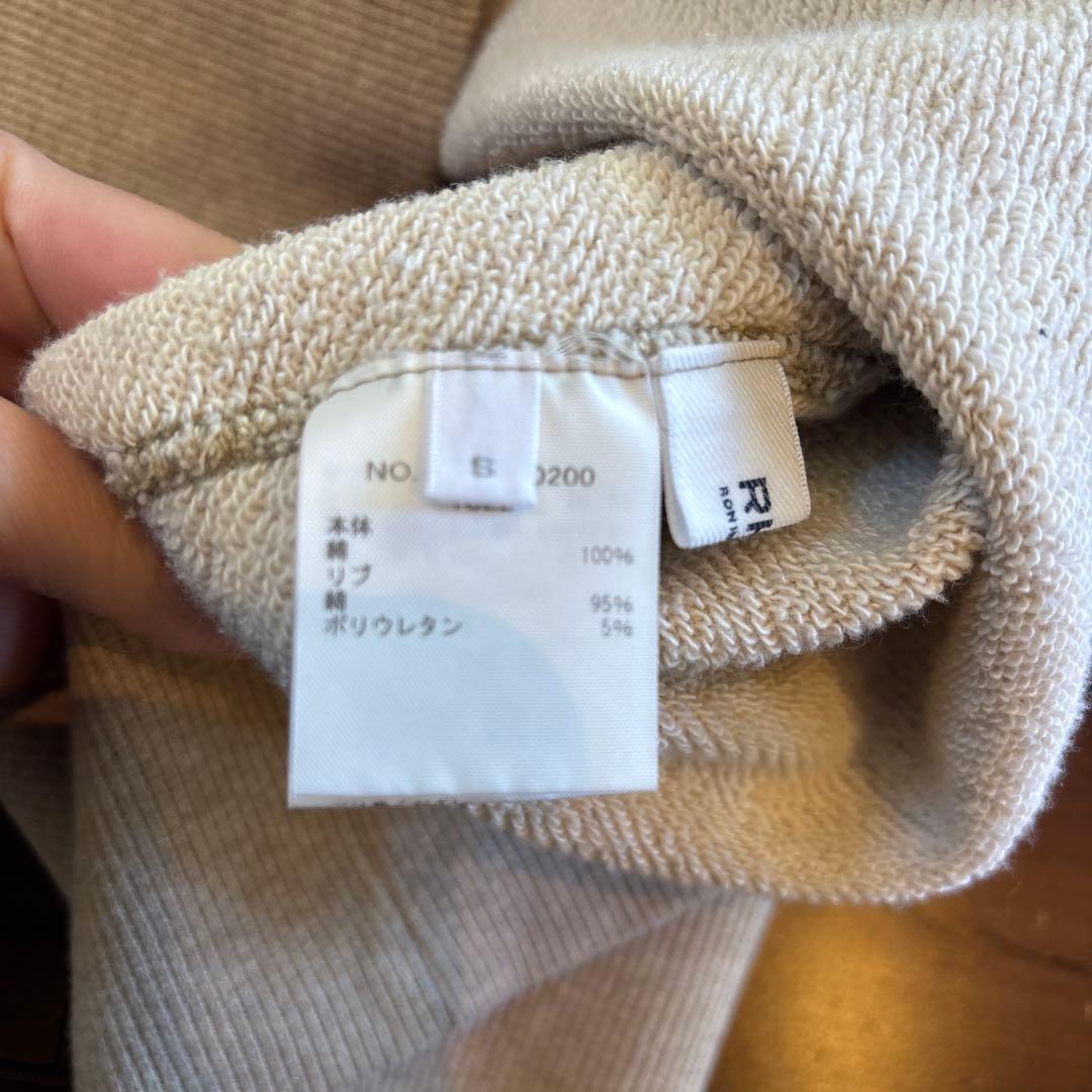 ロッタ様　　RHC ロンハーマン　ハートスウェット エルボーパッチ