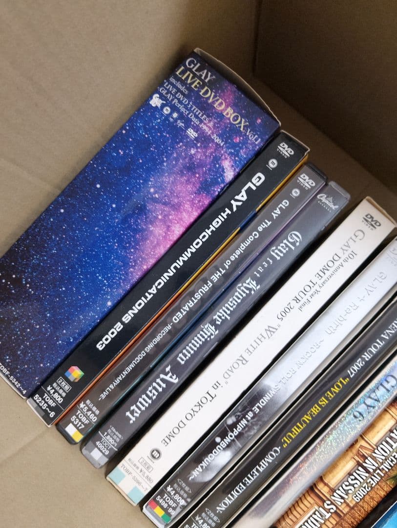 GLAY ライブDVD まとめ売り【匿名・即日発送】