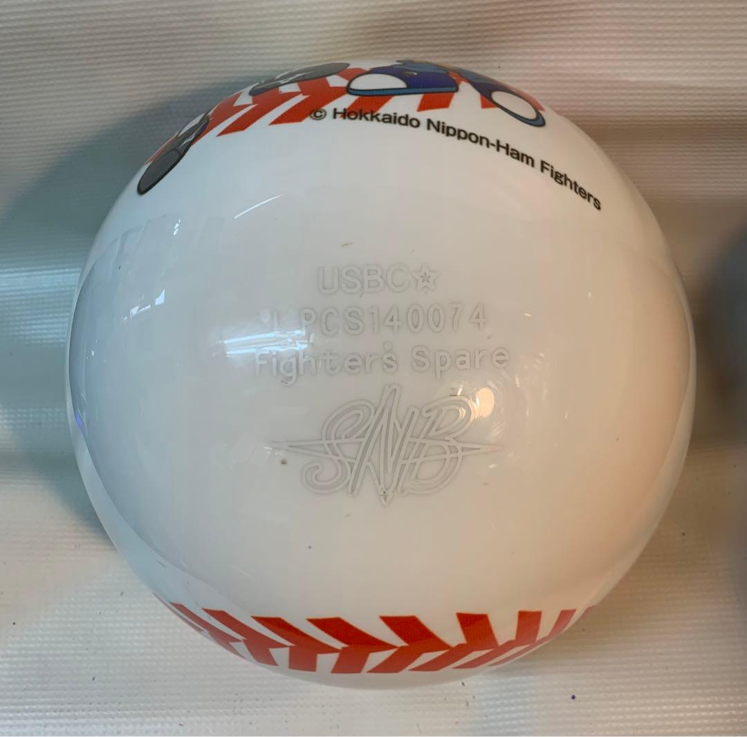 BW 日ハム ポリエステル 14-0 ボウリングボール