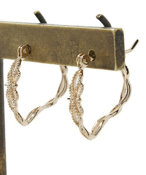 まり　agathe K10　フープ　ピアス