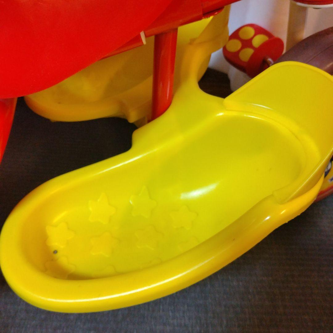 アンパンマン 三輪車 それいけ！アンパンマン デラックスII レッド 赤