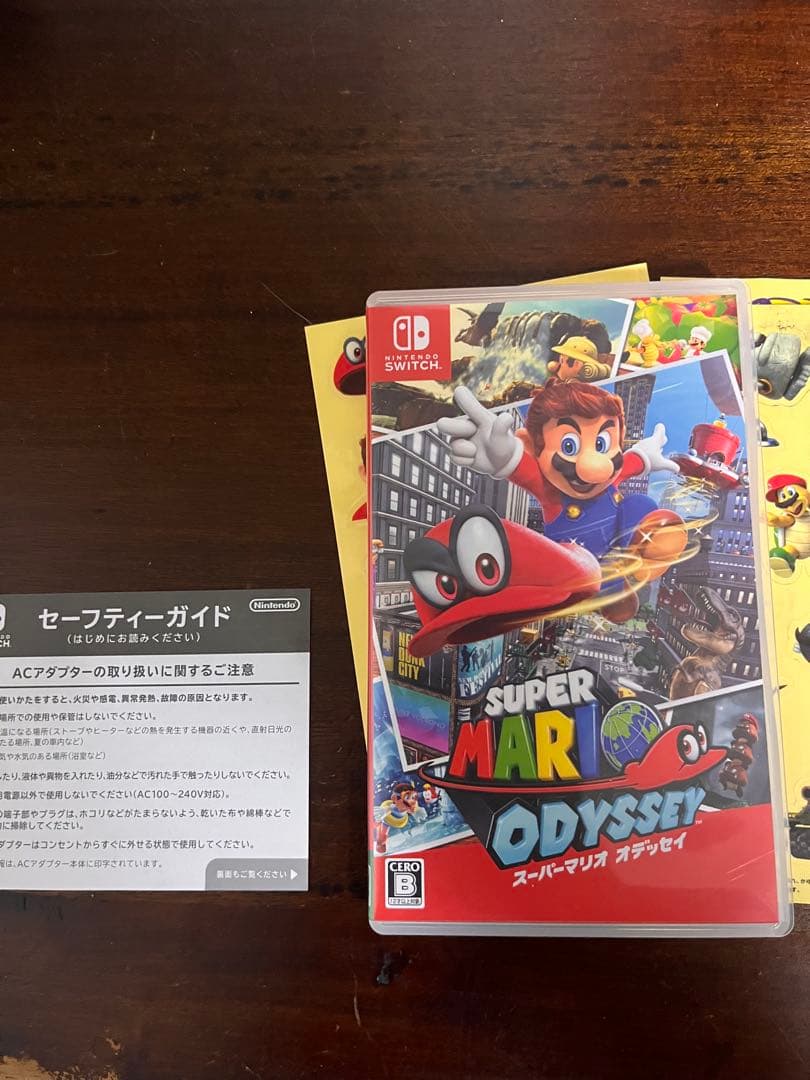 ニンテンドースイッチ　ジャンク　マリオオデッセイセット