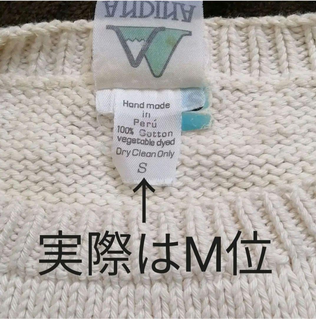 綿100%　半袖セーター　アップリケ、刺繍付き　GOLF　ゴルフ