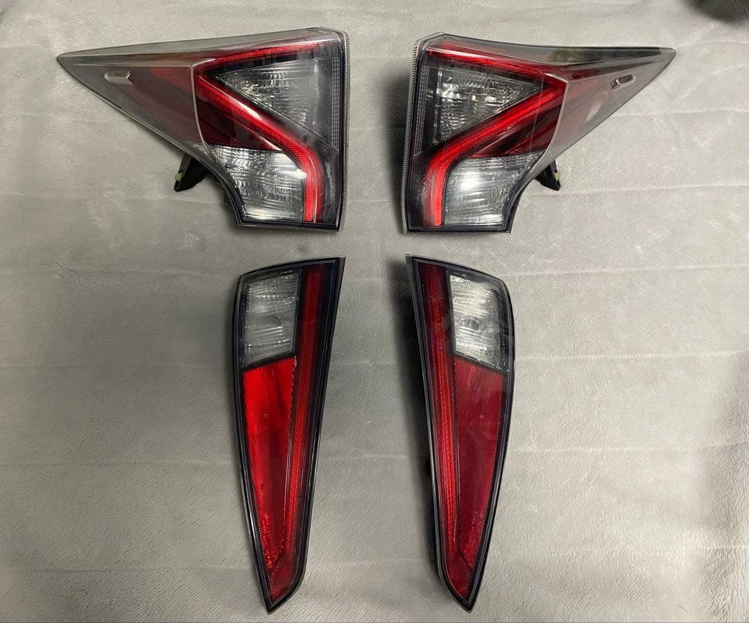 50プリウス 前期　ZVW50 テールライト 4個セット ICHKOH