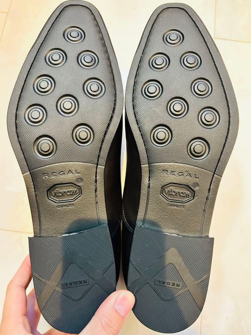 ★新品未使用品！箱有り★定価33,000円！リーガル ストレートチップ 25EE