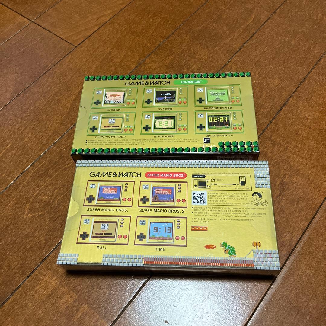 【新品未開封】ゲーム&ウォッチ スーパーマリオBROS ゼルダの伝説