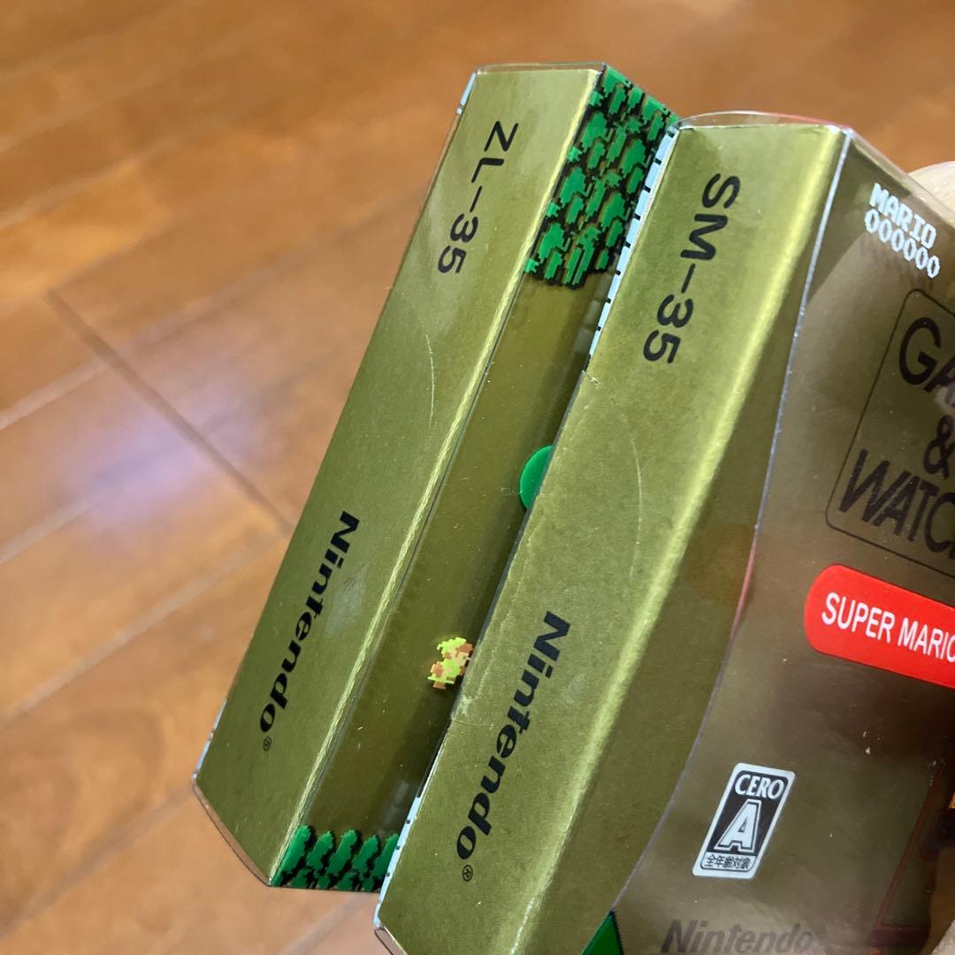 【新品未開封】ゲーム&ウォッチ スーパーマリオBROS ゼルダの伝説