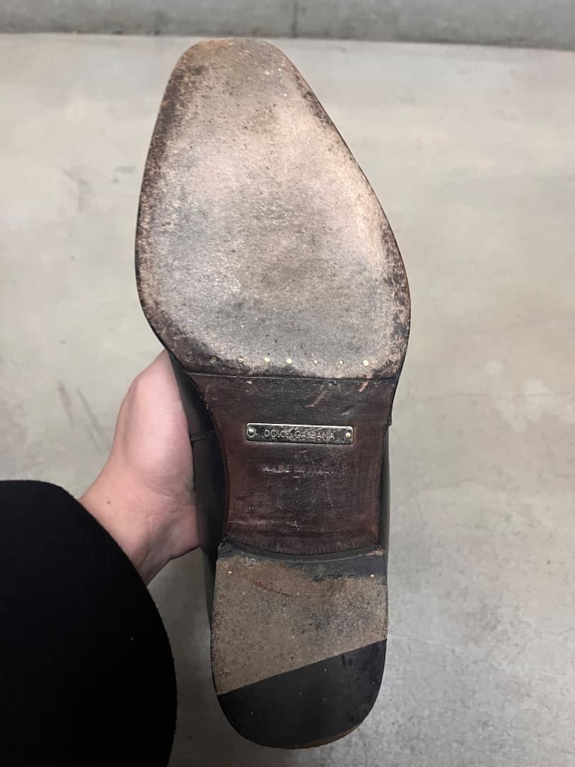 DOLCE&GABBANA サイドゴアブーツ