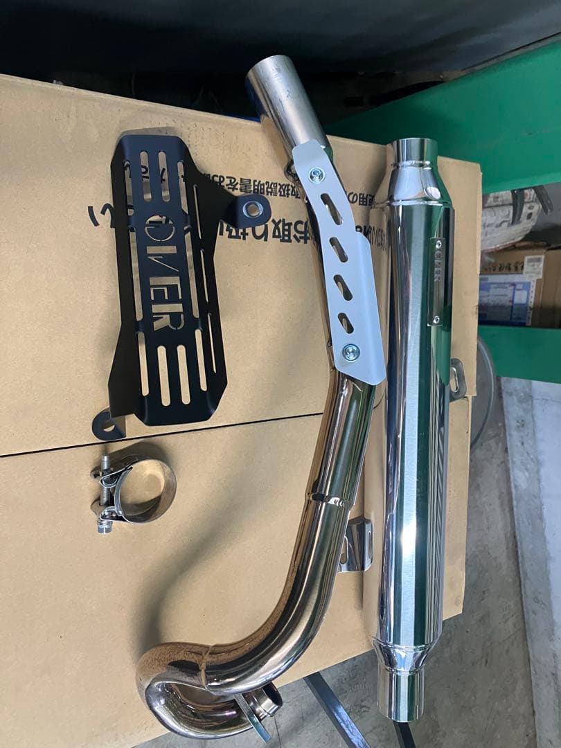 OVER ステンレス マフラー　ct125 ハンターカブ125