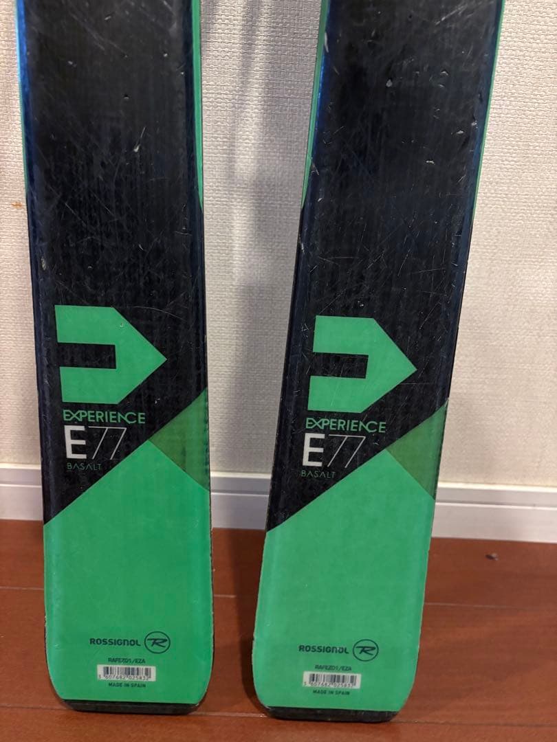 くり　ROSSIGNOL E77 スキー板 バインディング付き160センチ