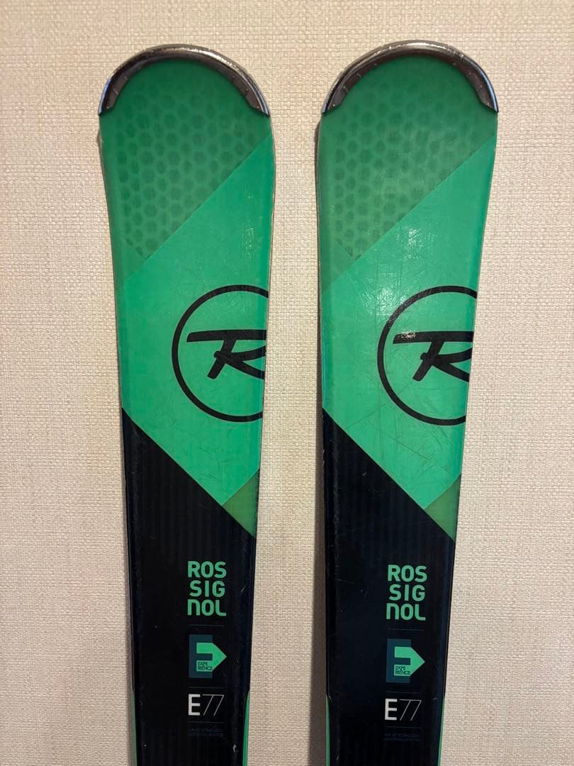 くり　ROSSIGNOL E77 スキー板 バインディング付き160センチ