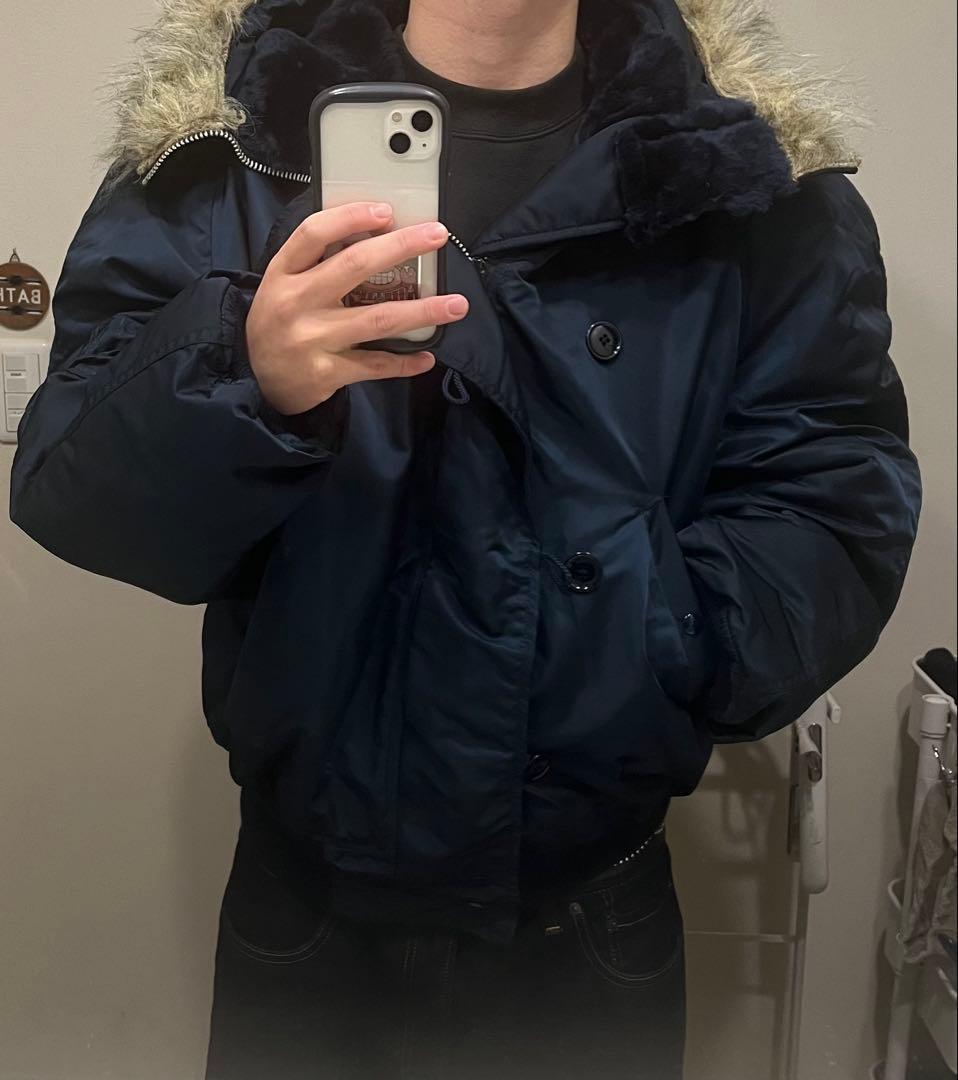 ALPHA USA製N-2Bフライトジャケット ネイビー　90s y2k 未使用