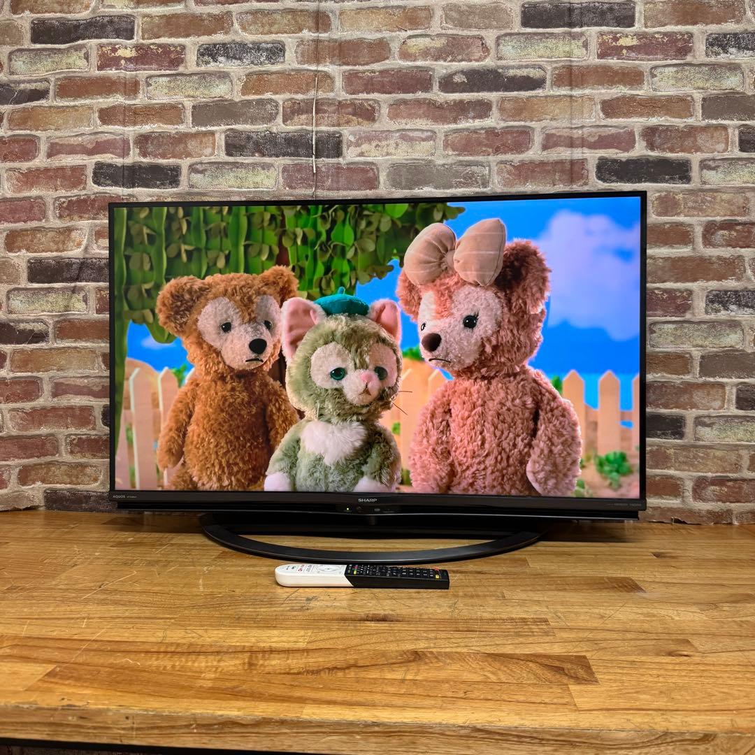 シャープ 40V型 4K液晶テレビ AQUOS 4T-C40AJ1 動画アプリ○