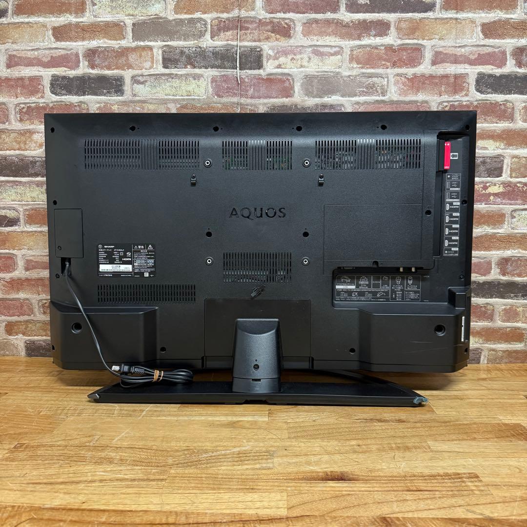 シャープ 40V型 4K液晶テレビ AQUOS 4T-C40AJ1 動画アプリ○