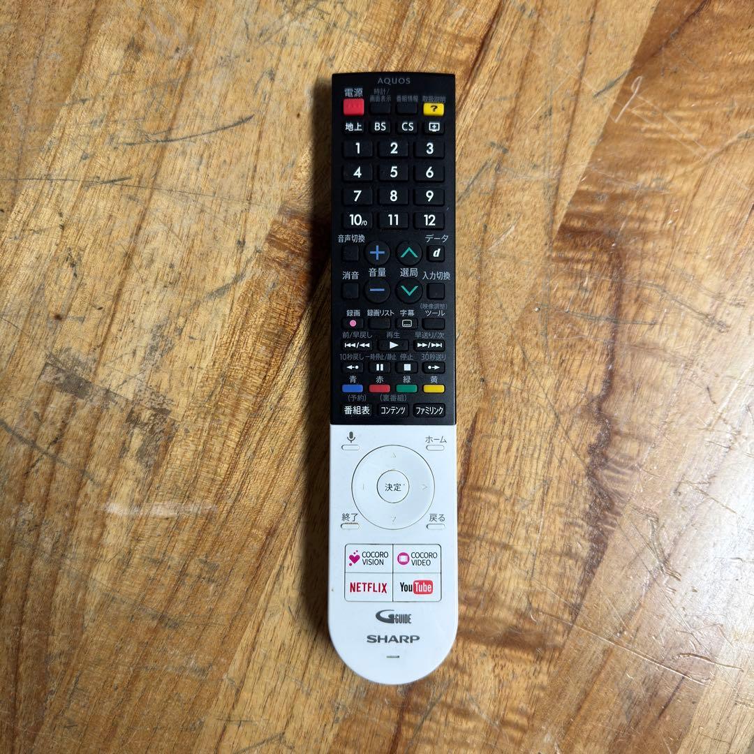 シャープ 40V型 4K液晶テレビ AQUOS 4T-C40AJ1 動画アプリ○