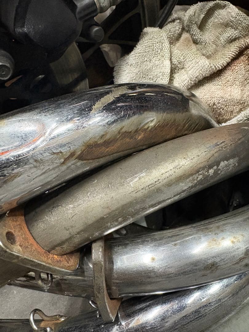 cbx400f スネーク管