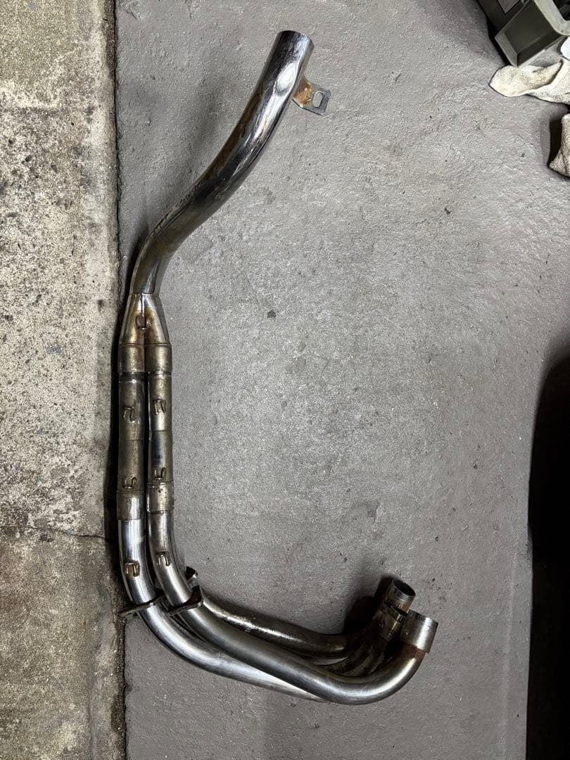 cbx400f スネーク管