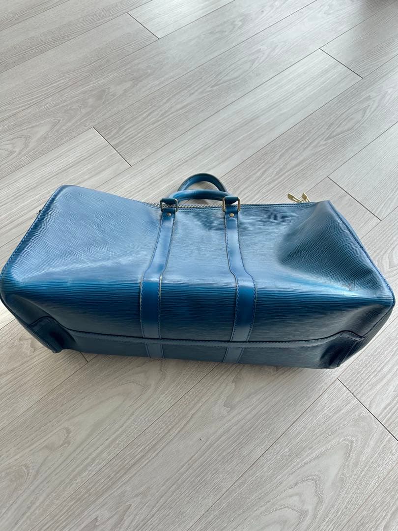 Louis Vuitton ルイヴィトン ボストンバッグ 青