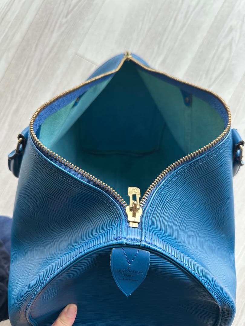 Louis Vuitton ルイヴィトン ボストンバッグ 青