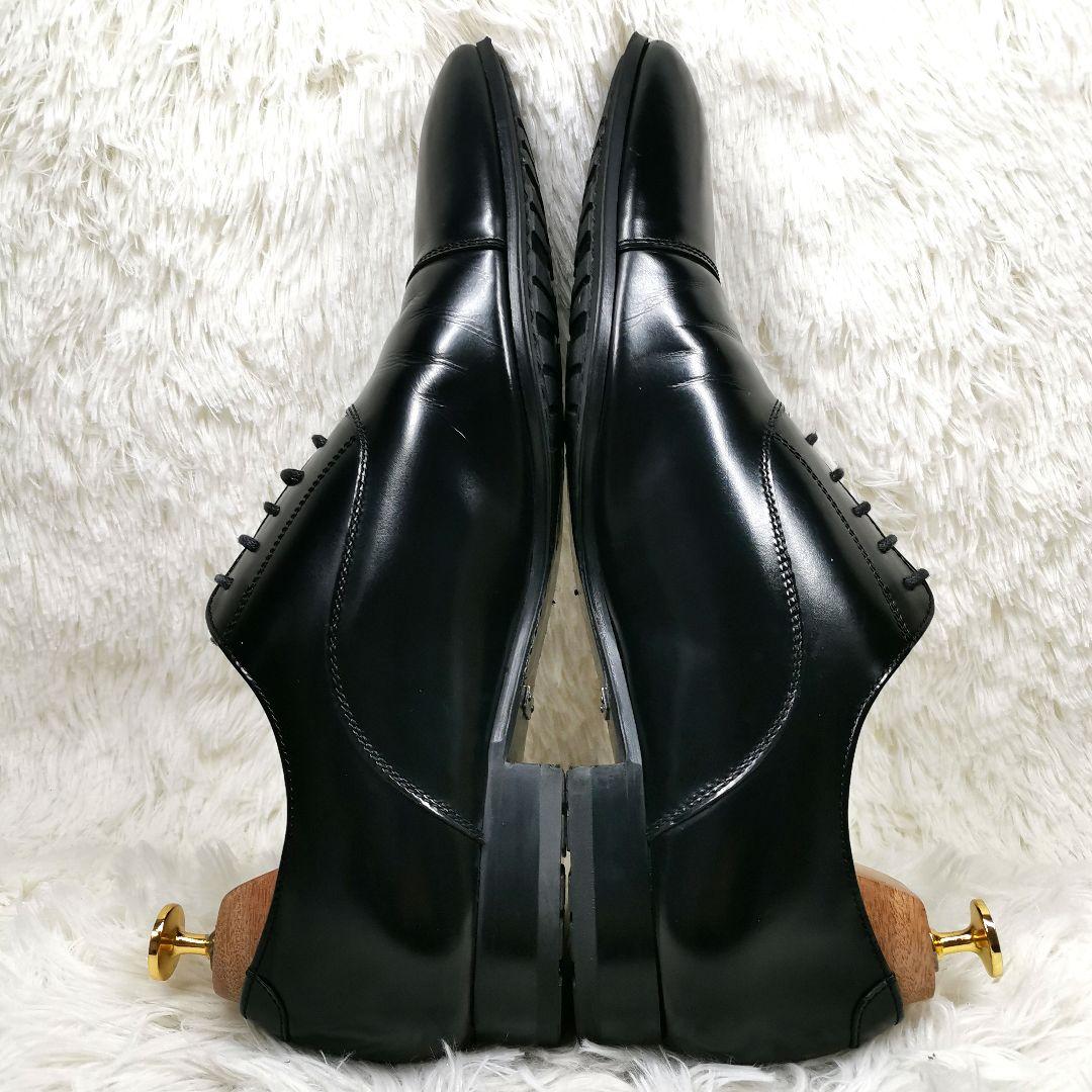 【美品】REGAL　リーガル　ストレートチップ　011R　ブラック　27cm