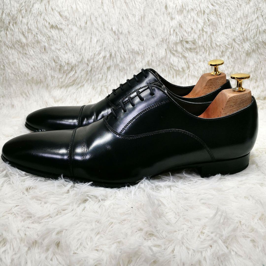 【美品】REGAL　リーガル　ストレートチップ　011R　ブラック　27cm