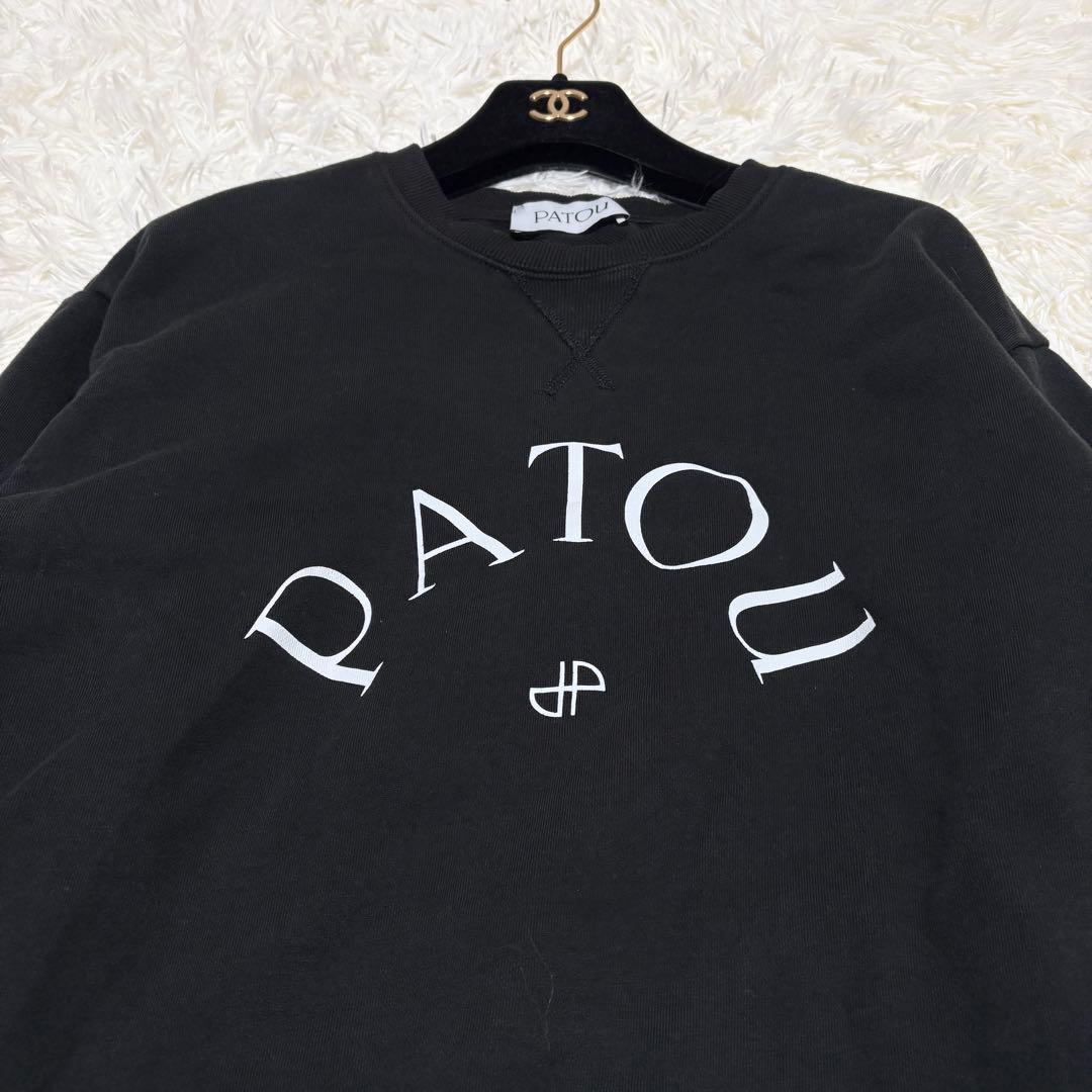 PATOU パトゥ L ロゴスウェット トレーナー 長袖 リブ