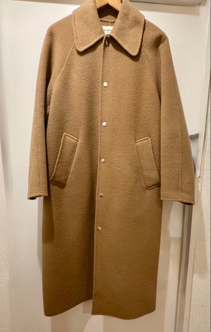THE SHINZONEバルマカーンウールキャメルコート Size34