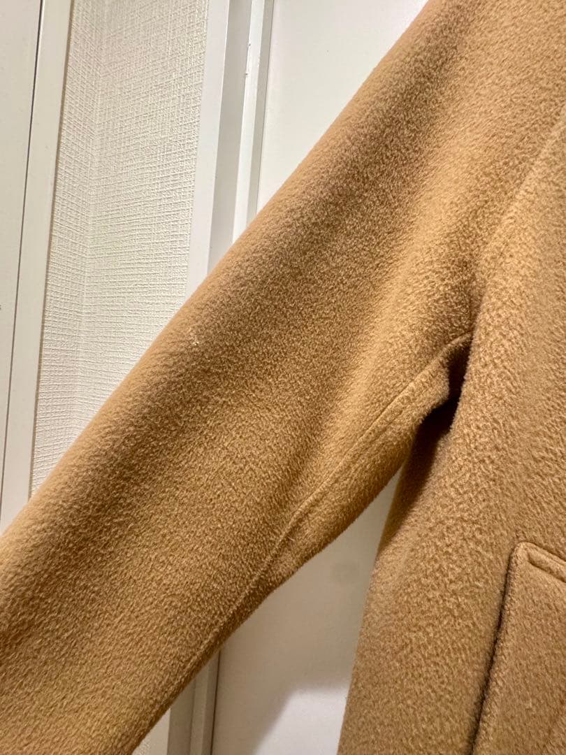 THE SHINZONEバルマカーンウールキャメルコート Size34