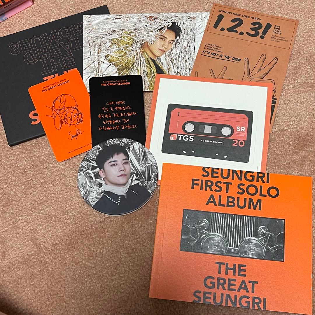 SEUNGRI THE GREAT SEUNGRI ファーストソロアルバム