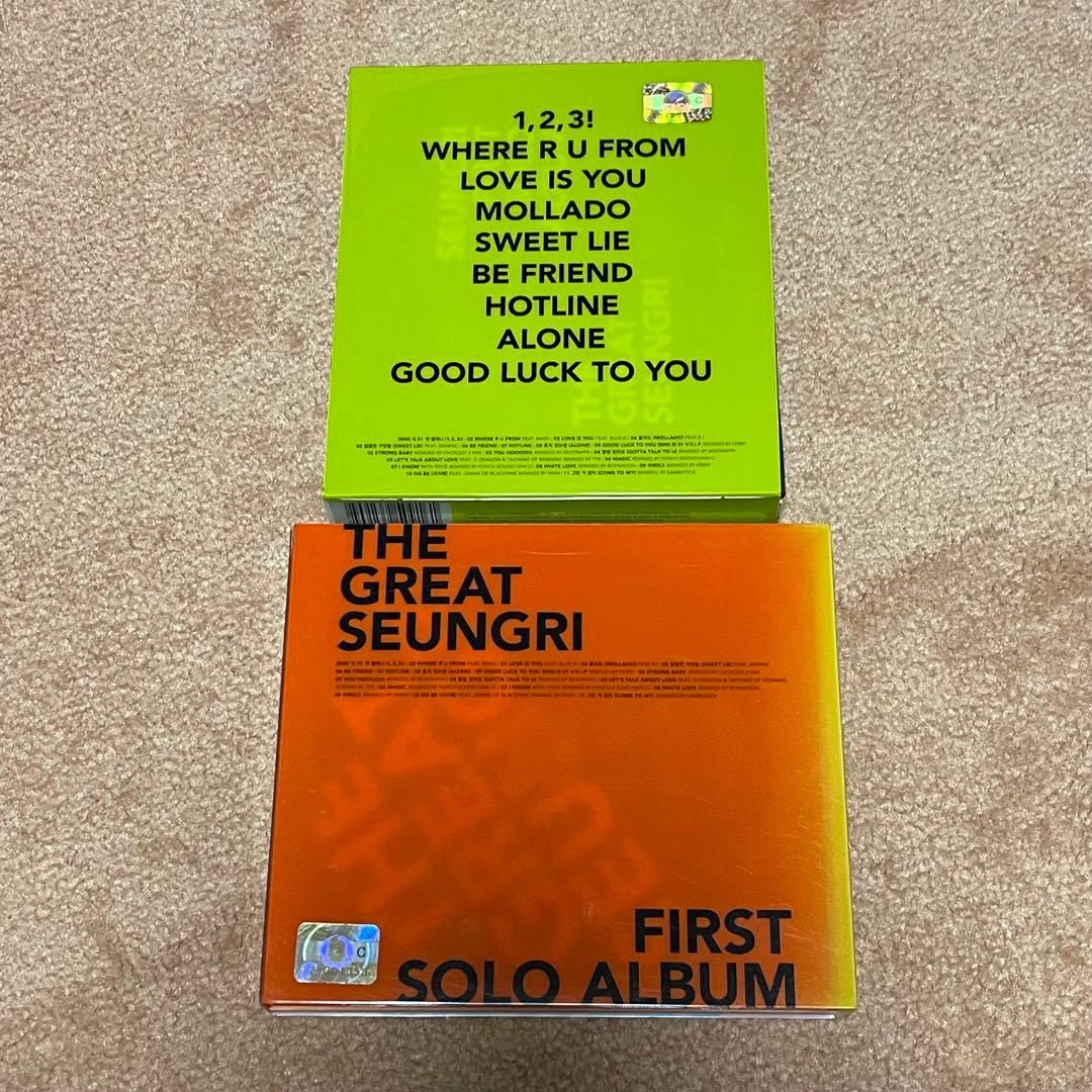 SEUNGRI THE GREAT SEUNGRI ファーストソロアルバム