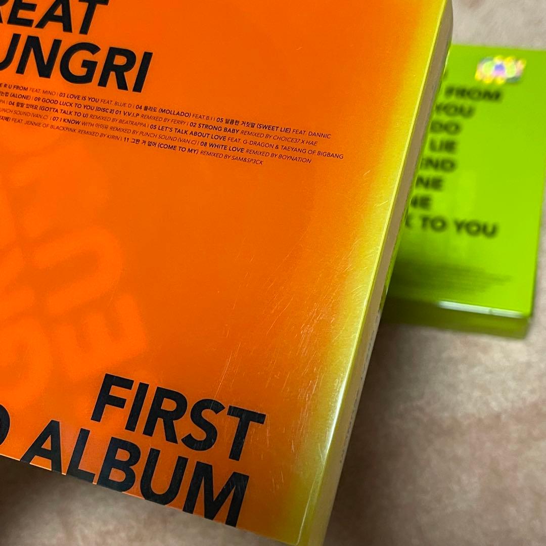 SEUNGRI THE GREAT SEUNGRI ファーストソロアルバム