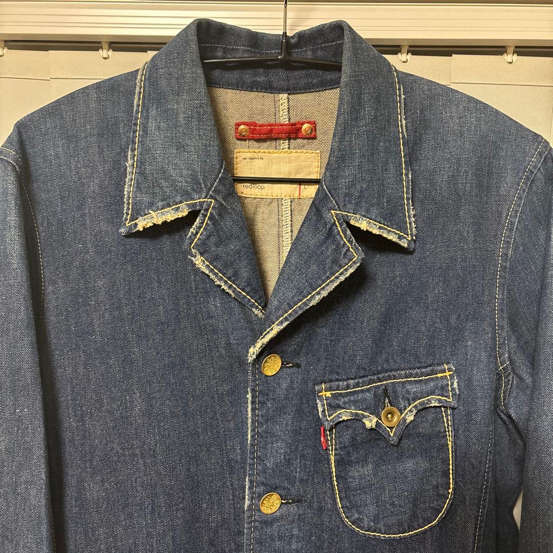 Levi's リーバイス70802-05 カバーオール レッドループ　木村拓哉着