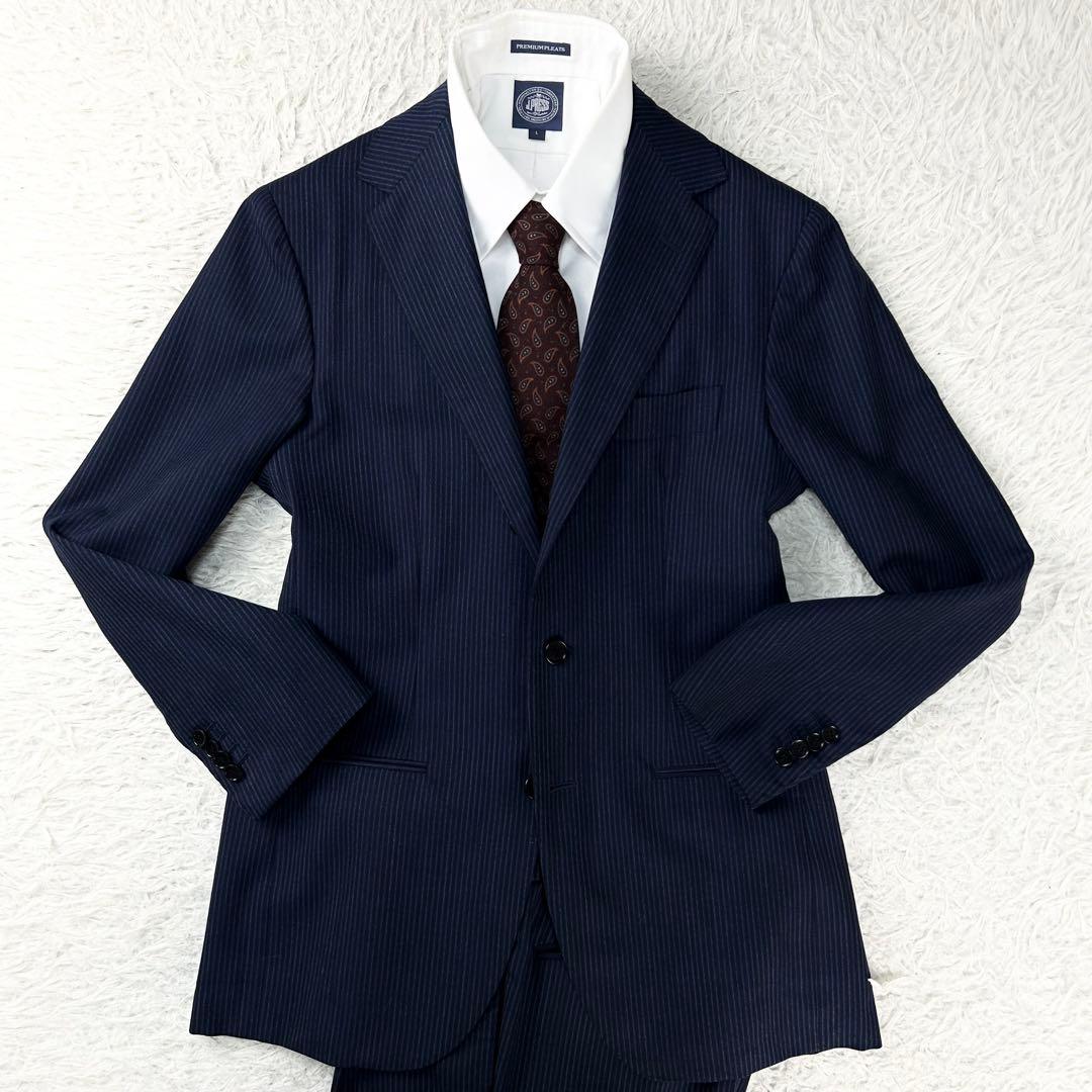 極美品 春夏 CSモデル 総毛芯 ノーパッド サルトリオ スーツ セットアップ