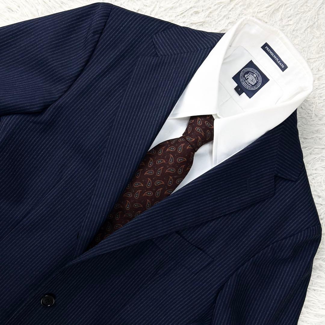 極美品 春夏 CSモデル 総毛芯 ノーパッド サルトリオ スーツ セットアップ