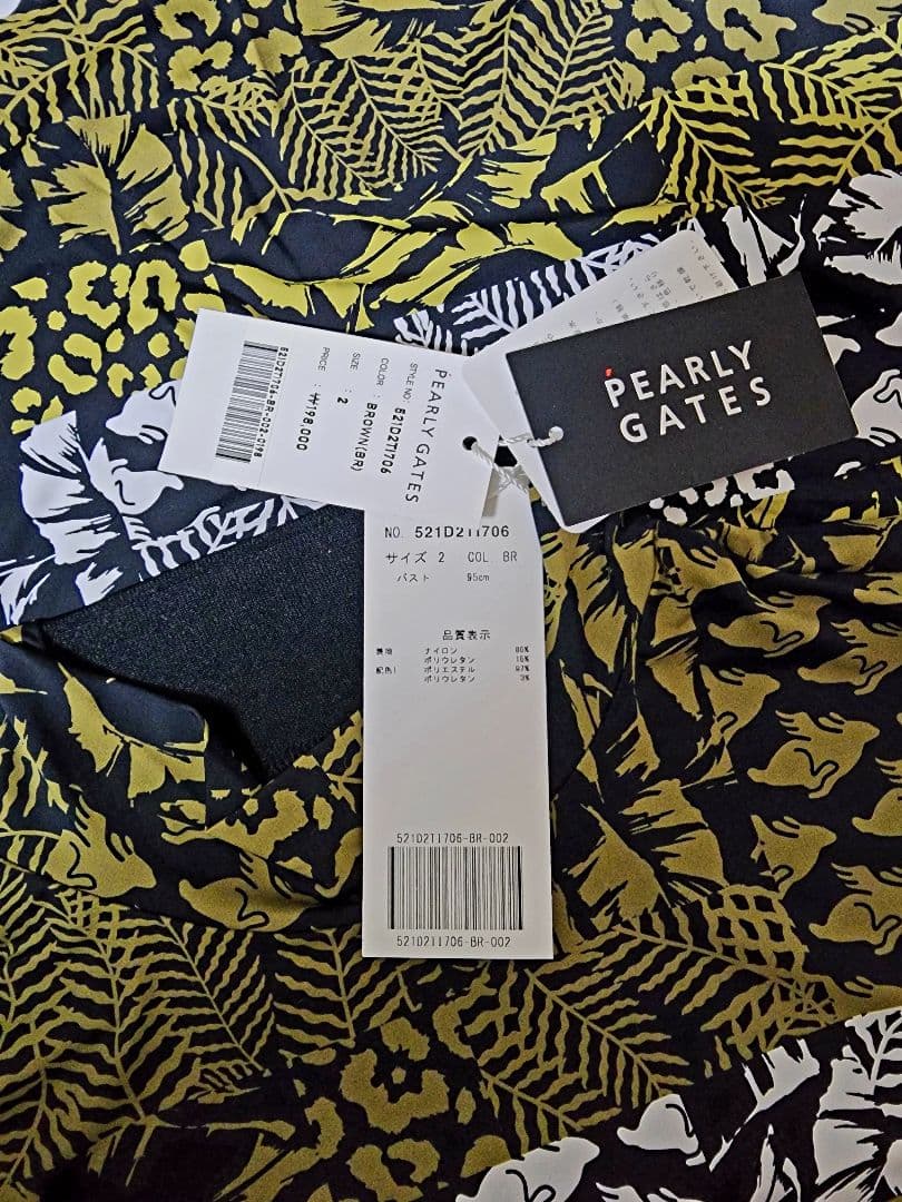 PEARLY GATES パーリーゲイツ レディース シャツ半袖【新品タグ付き】