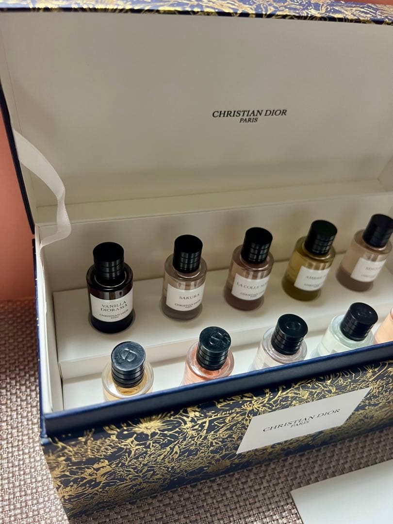 メゾン クリスチャン ディオール ミニチュア コレクション　クリスマスコフレ