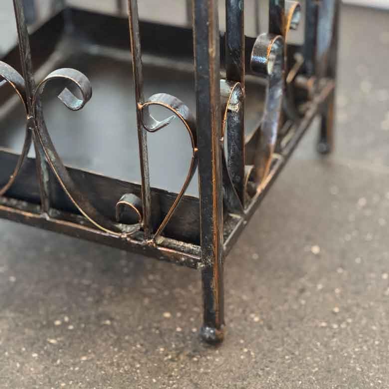 傘立て アンブレラスタンド 四角 アイアン アンティーク ヴィンテージ